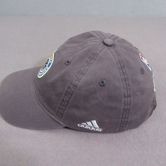Adidas 5X NBA Champions Baseball Hat Cap 2017 Logo Adjustable Gray One Size - Picture 6 of 7